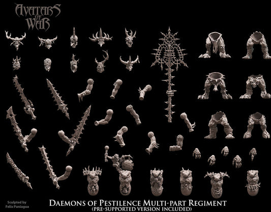 Daemons of Pestilence Multi-Part Regiment