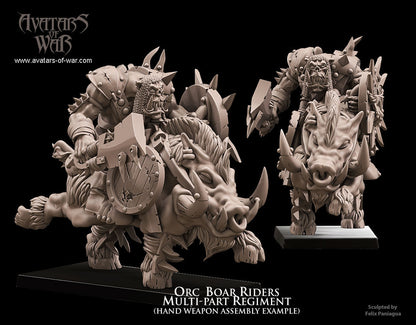 Orc Boar Rider Multi-Part Regiment
