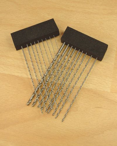 Expo Tools 18pc HSS Extra Long Twist Twist Drill Bit Set (0.5-3mm)