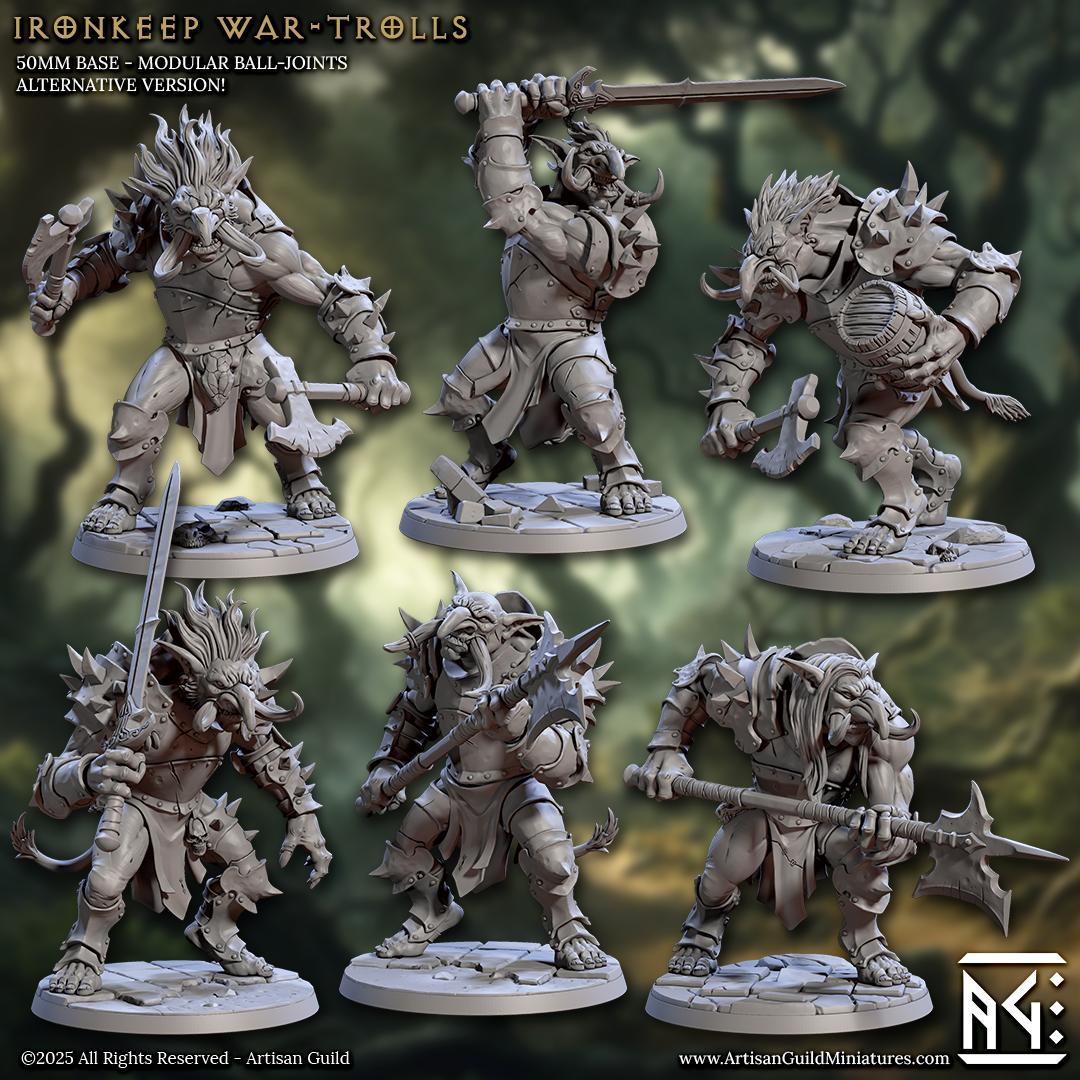 Ironkeep War Trolls (6x warriors)