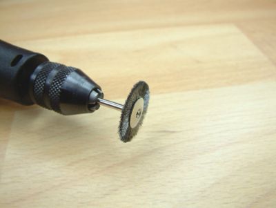 Expo Tools XP316 Steel Wire Brush Disc