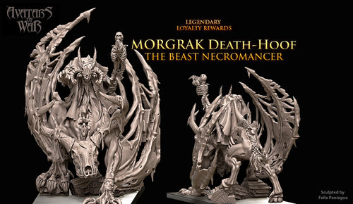 Morgrak Death-Hoof on Abyssal Peryton