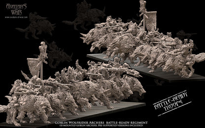 Goblin Wolf Rider Archer Regiment