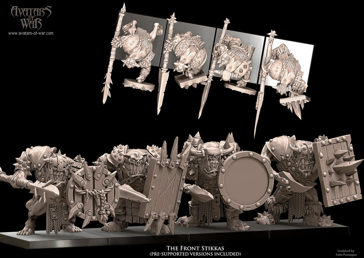 Da Front Stickas, Tharok's Black Orcs