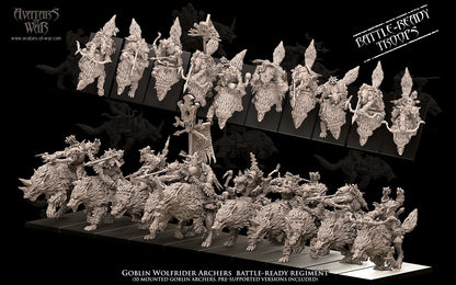 Goblin Wolf Rider Archer Regiment