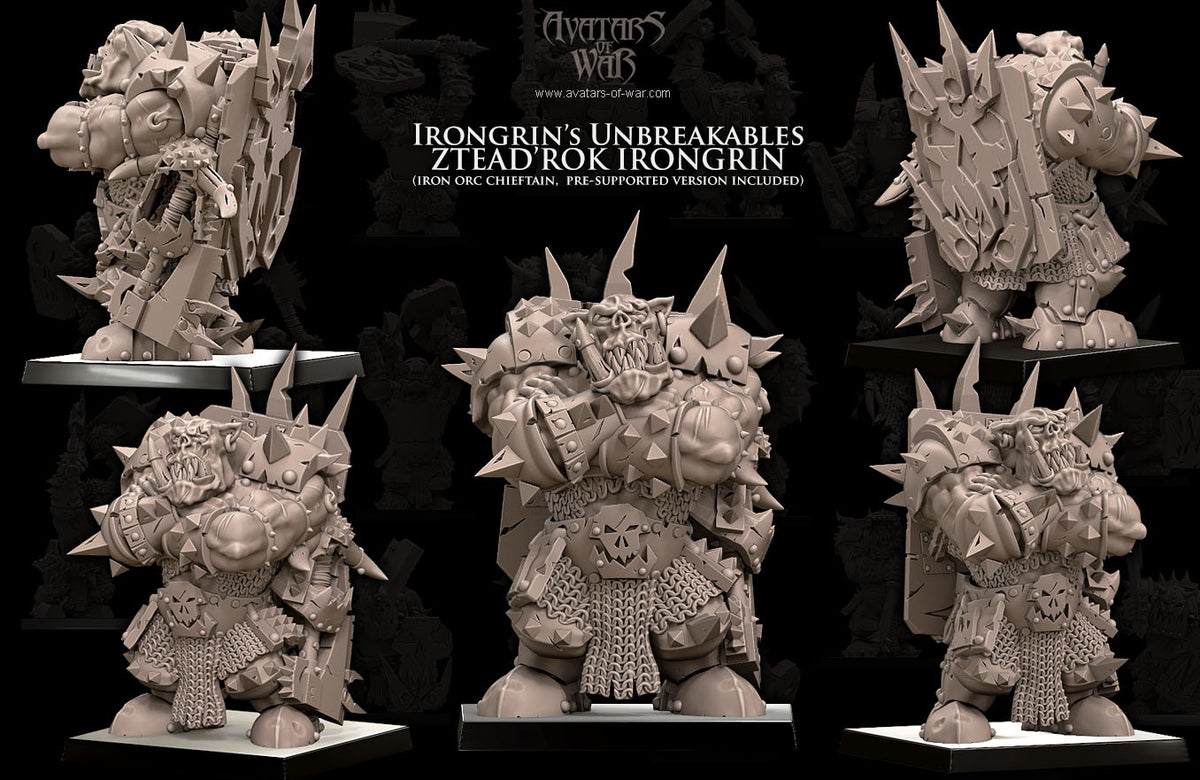 Zted’rok Irongrin, Black Orc Champion