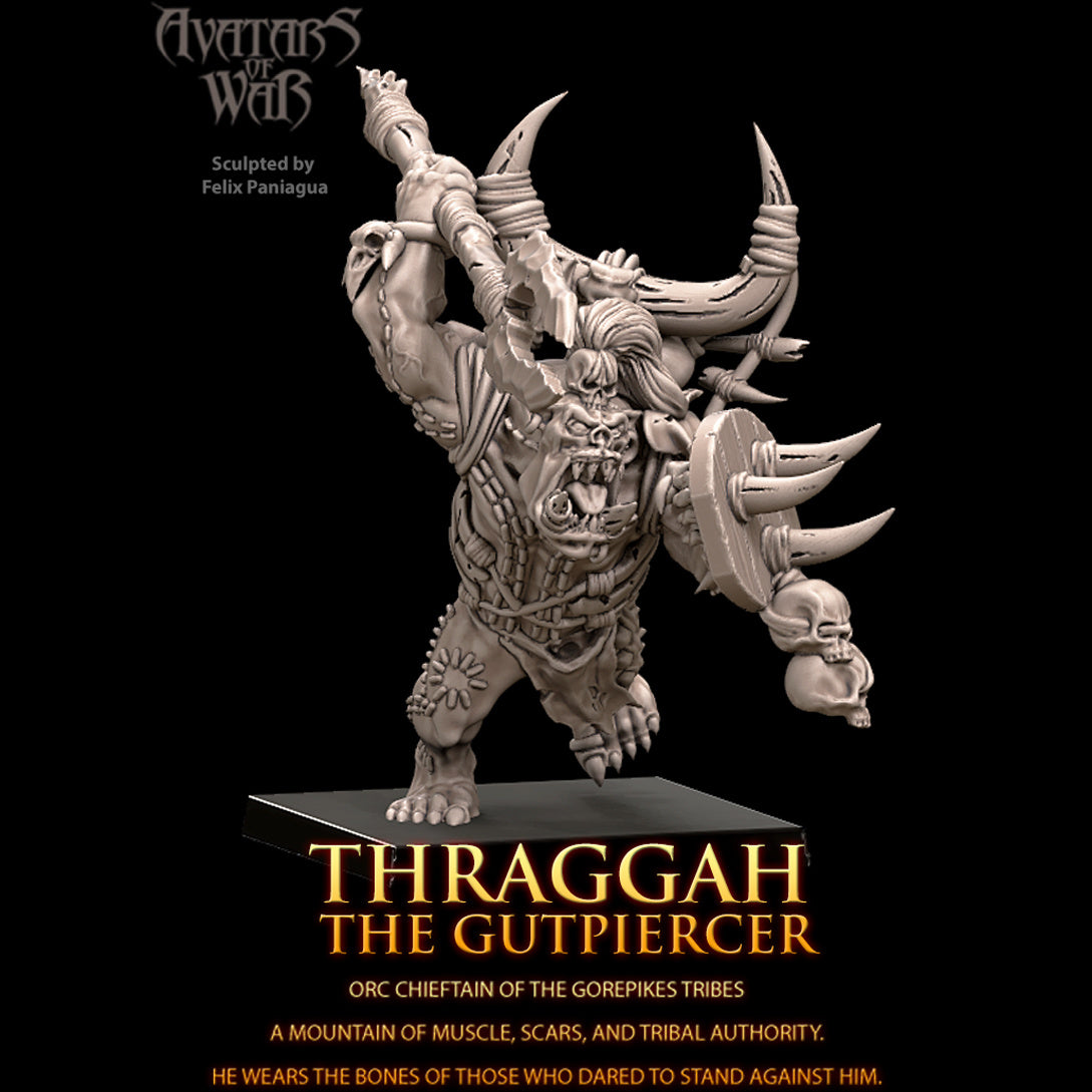 Thraggah the Gutpiercer, Savage Orc Champion
