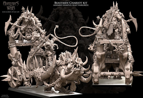 Beastmen Lord I on Razortusk Chariot