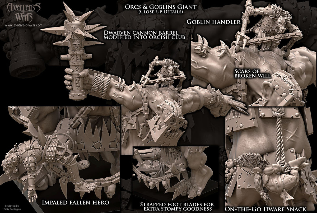 Orc Giant Meat-Hacka