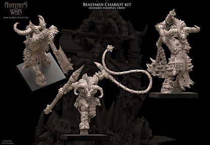 Beastmen Chariot with Crew