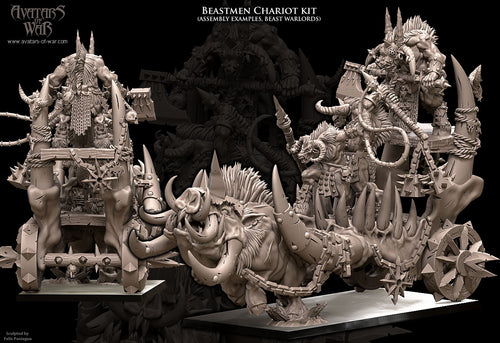 Beastmen Lord II on Razortusk Chariot