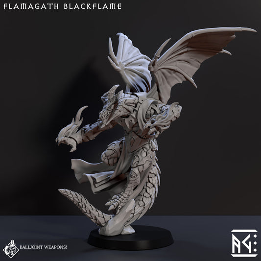 Winged Flamagath Blackflame