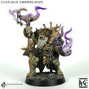Hooded Lugzubur Doombringer the Orc Warlock