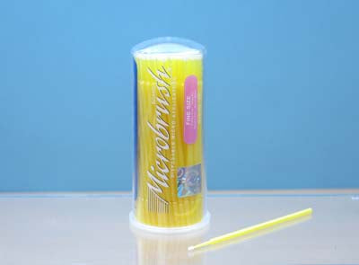 Expo Tools Yellow Microbrush Pack x100