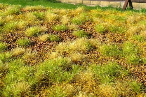 Model Scene - F533-S - Dry Steppe Grass Mat in Late Summer (13x17cm)