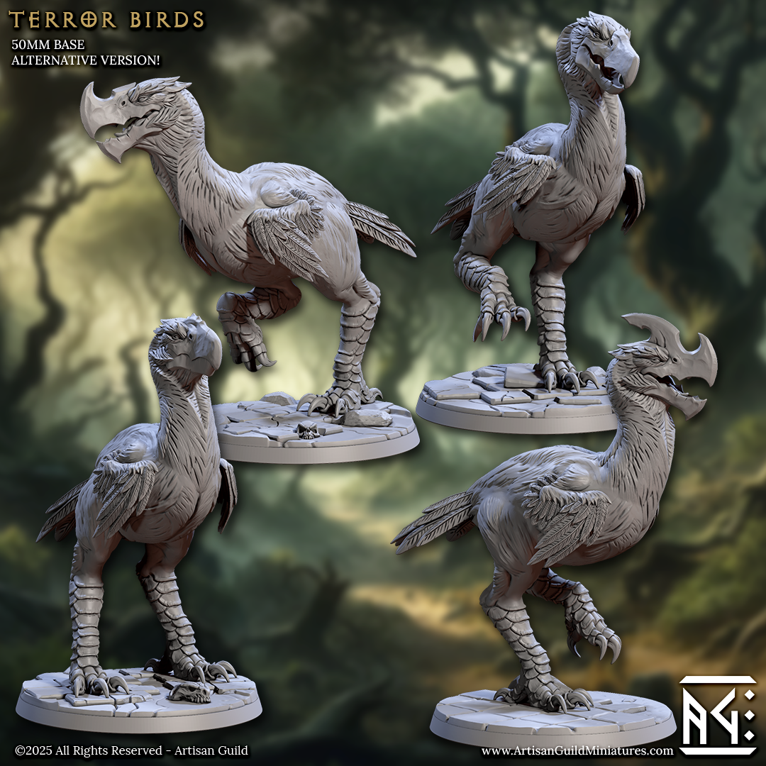 Terror Birds (4x warriors)