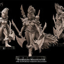 Barbarian Manhunter with Two Axes