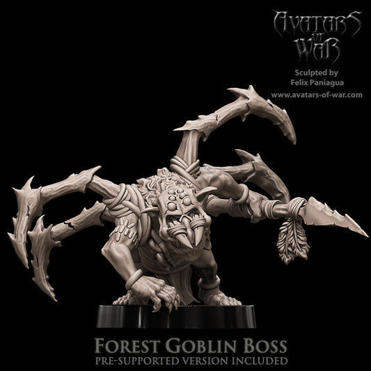 Forest Goblin Boss with Spear