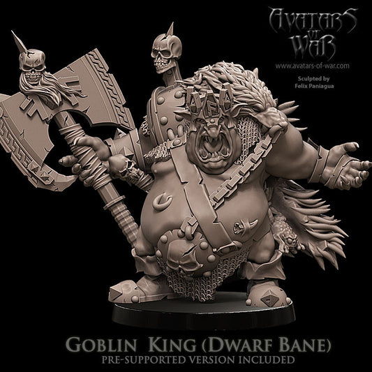 Dwarfbane Grork Toadgobbler, Goblin King