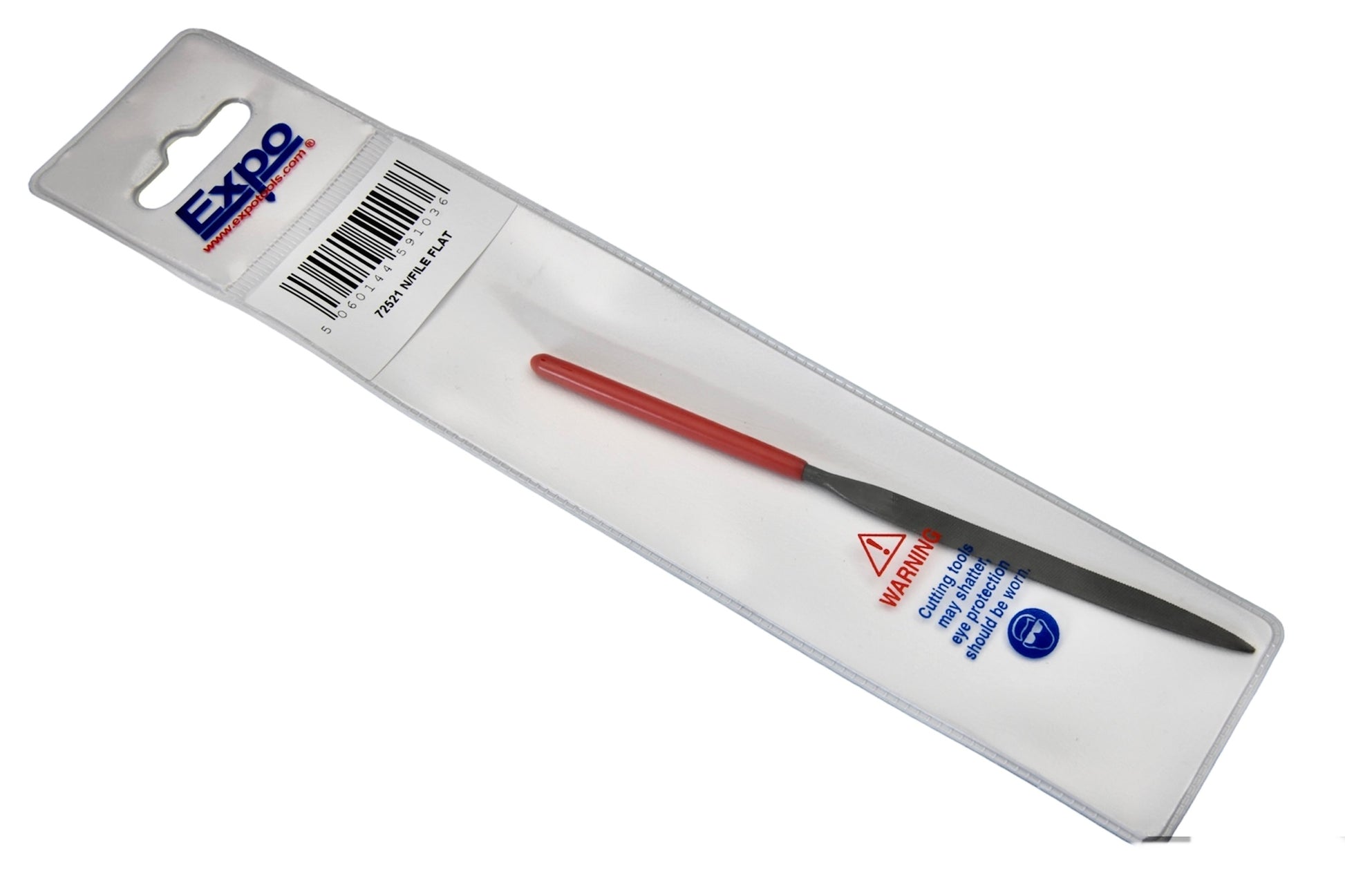 Expo Tools Pointed End Flat Needle File