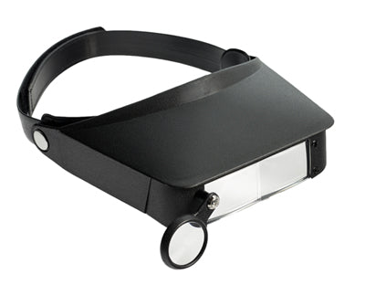 Expo Tools Headband Magnifier with 3 Lenses (1.8-4.8x Mag)