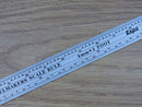 Expo Tools OO Gauge Scale Steel Ruler (12 inch)