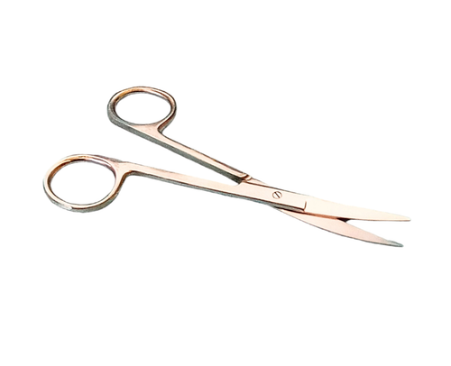 Expo Tools Stainless Curved Scissors 4.5'