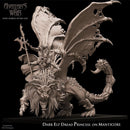 Dark Elf Dread Princess on Manticore