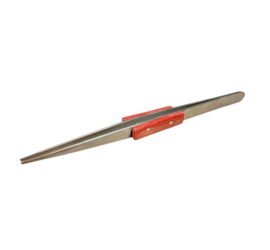 Expo Tools Straight Tweezer with Insulated Grips