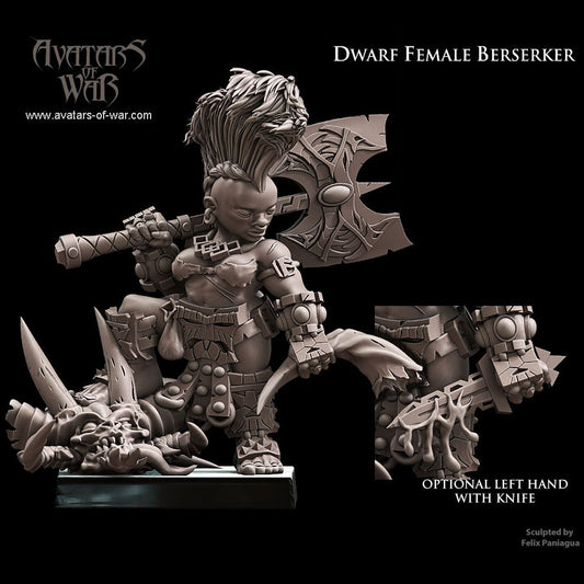 Dwarf Female Berserker II