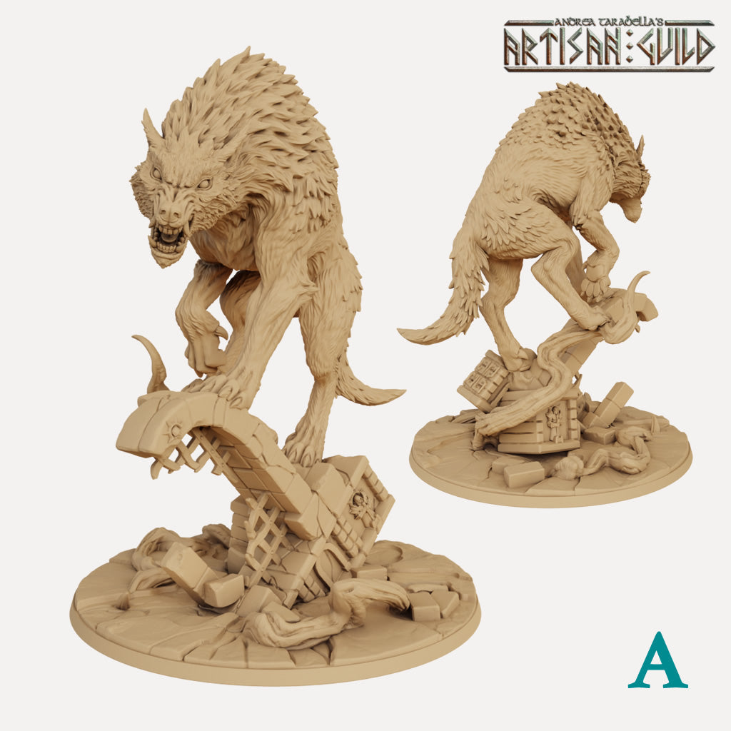 Fenrir the Old Wulf with scenic base