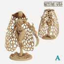Avatar of Melmora the Lady of Change and Pestilence with Veil with scenic base