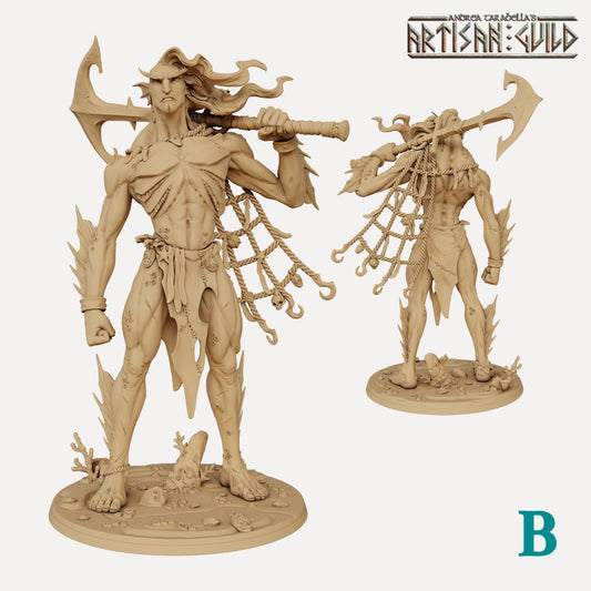 Aegiros the Sea Jotunn with scenic base