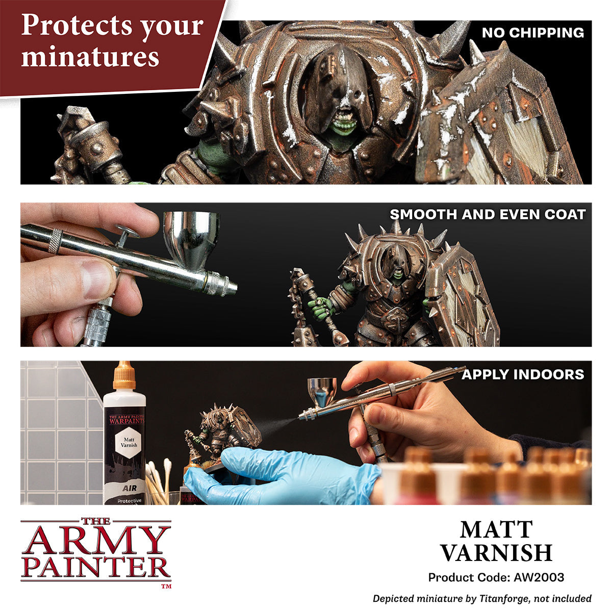 Warpaints Air: Anti-Shine Matt Varnish (100ml)