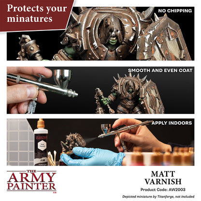 Warpaints Air: Anti-Shine Matt Varnish (100ml)
