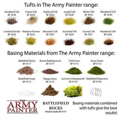 Battlefield Basing: Battlefield Rocks