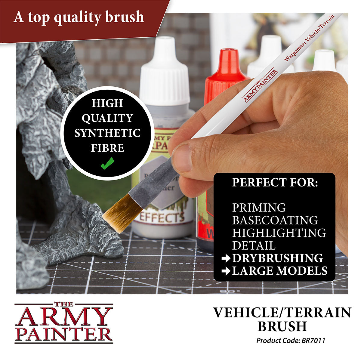The Army Painter Wargamer: Vehicle & Scenery Brush