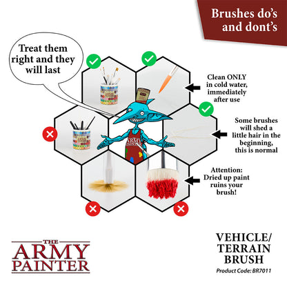 The Army Painter Wargamer: Vehicle & Scenery Brush