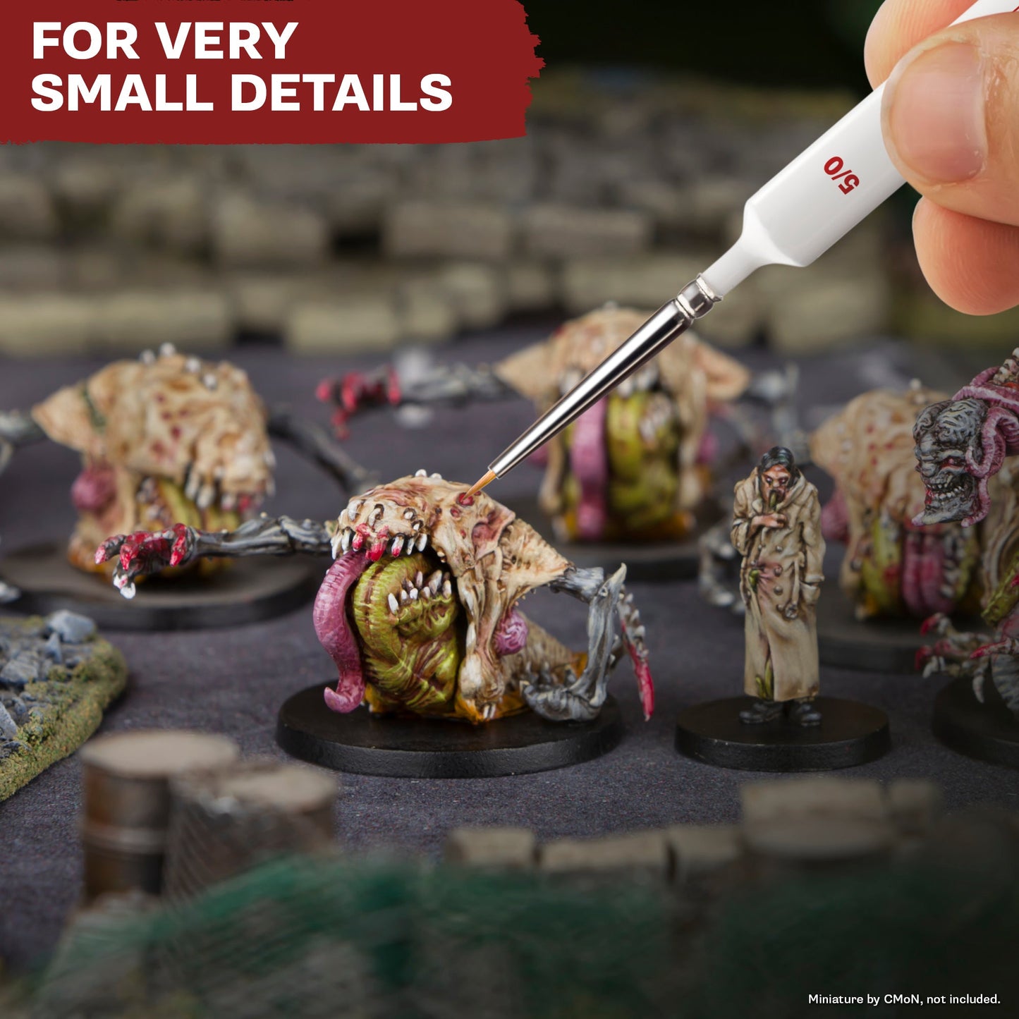 The Army Painter Wargamer: Insane Detail Brush (5/0)