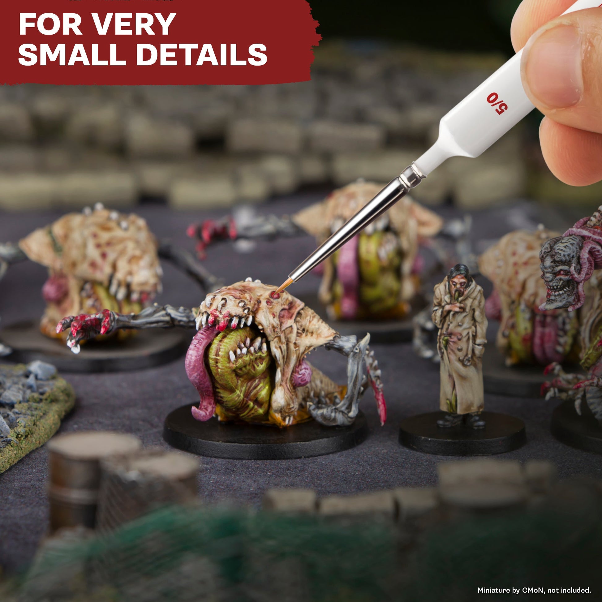 The Army Painter Wargamer: Insane Detail Brush (5/0)