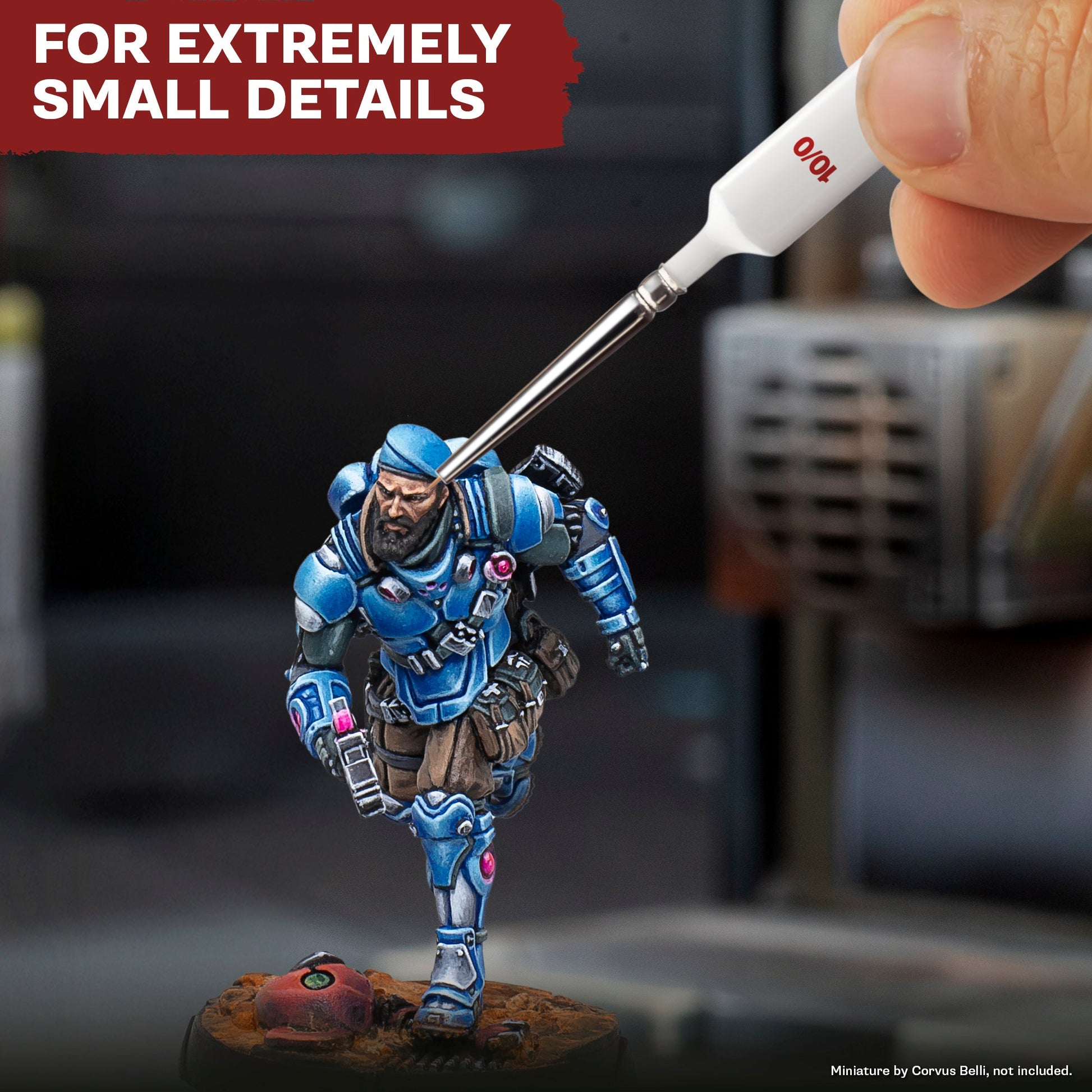 The Army Painter Wargamer: The Psycho Brush (10/0)