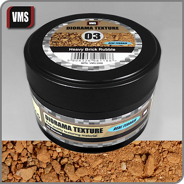 VMS Diorama Texture No. 3 Heavy Brick Rubble (100ml)