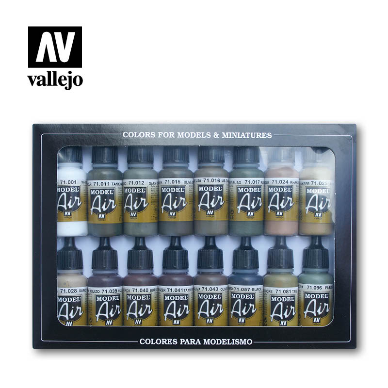 Vallejo Model Air German and Allied (WWII) Set