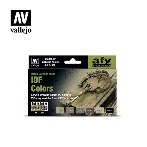 Vallejo Model Air IDF (1957-now) Set