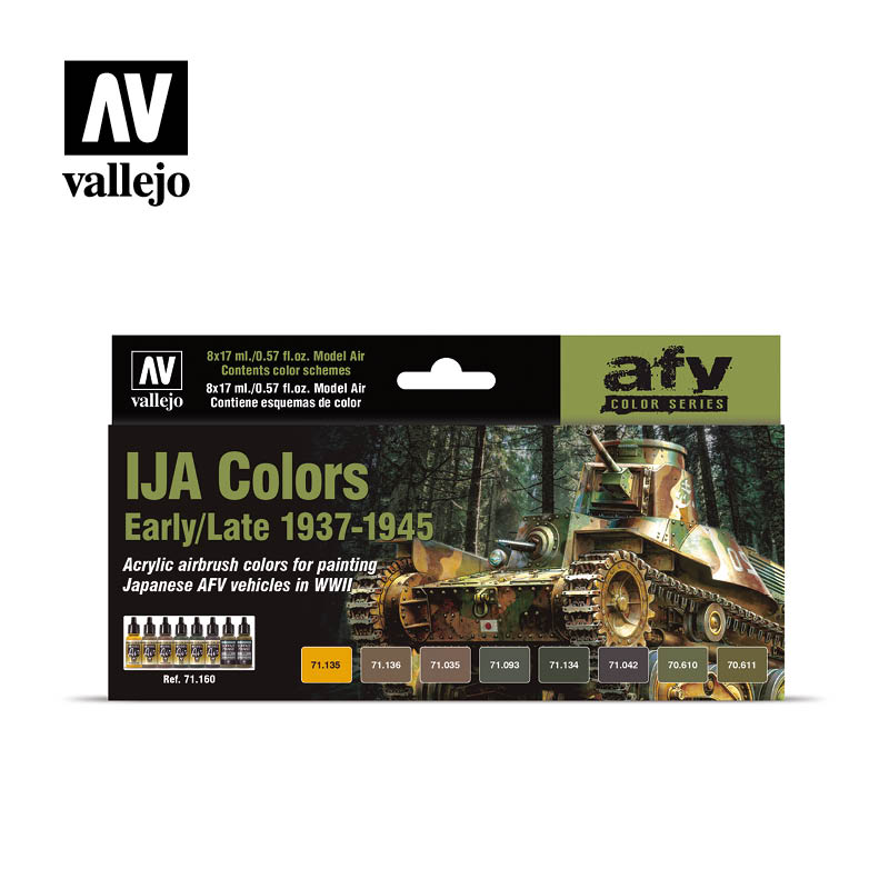Vallejo Model Air IJA Tanks (1937-45) Set