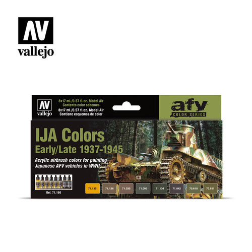 Vallejo Model Air IJA Tanks (1937-45) Set