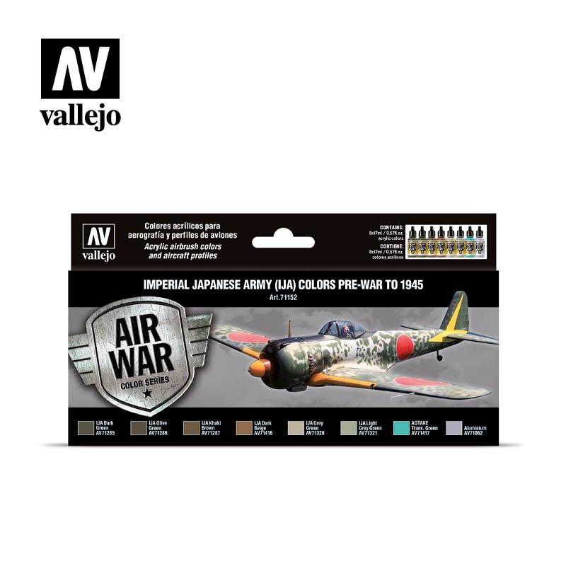 Vallejo Model Air IJA Aircraft (prewar-1945) Set