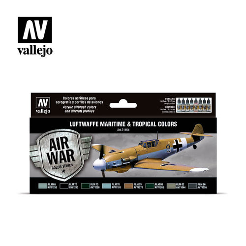 Vallejo Model Air Luftwaffe Maritime and Tropical Set