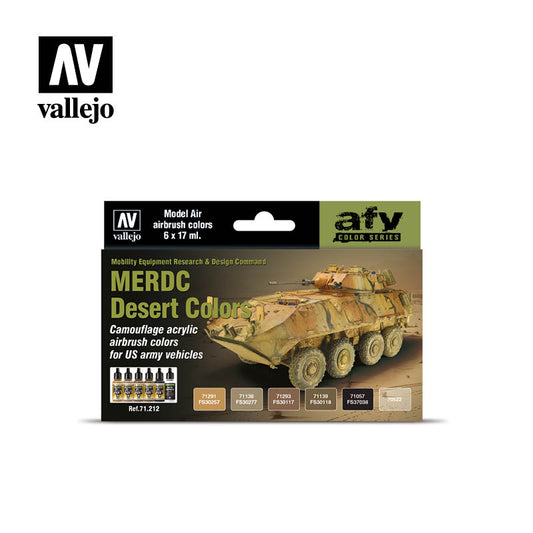 Vallejo Model Air US MERDC Desert Colors