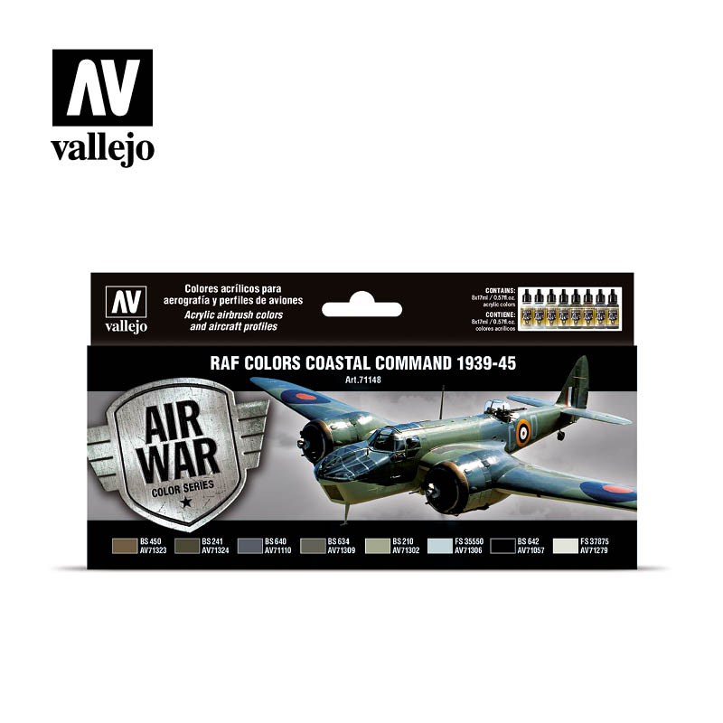 Vallejo Model Air RAF Coastal Command (1939-45) Set